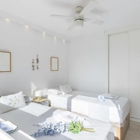 White Summer In Apartment Benalmadena
